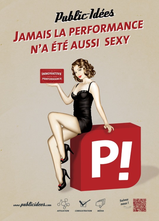 Public Idées, Jamais la performance n'a été aussi sexy.